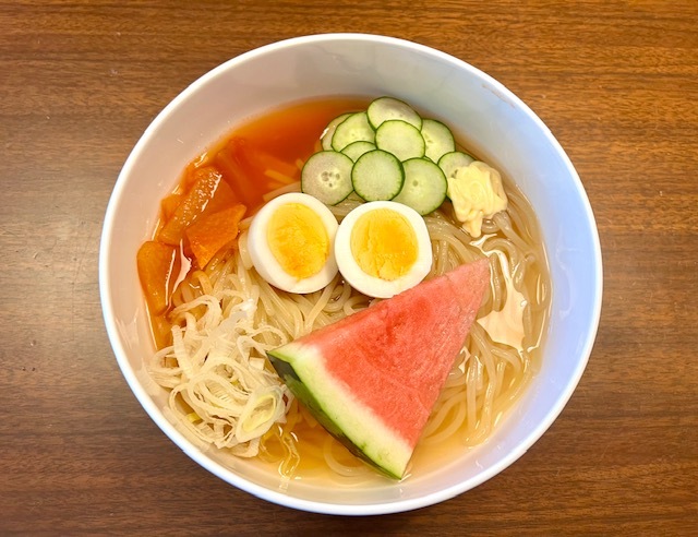 ラジオのメールを読んで🥢冷麺