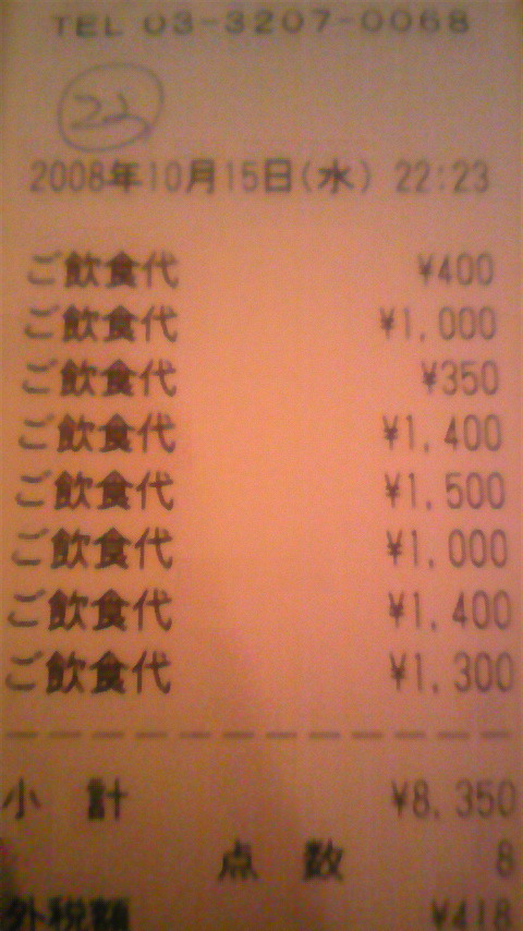 10.23 先週のことれす｡