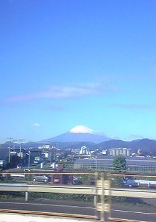 移動中の風景