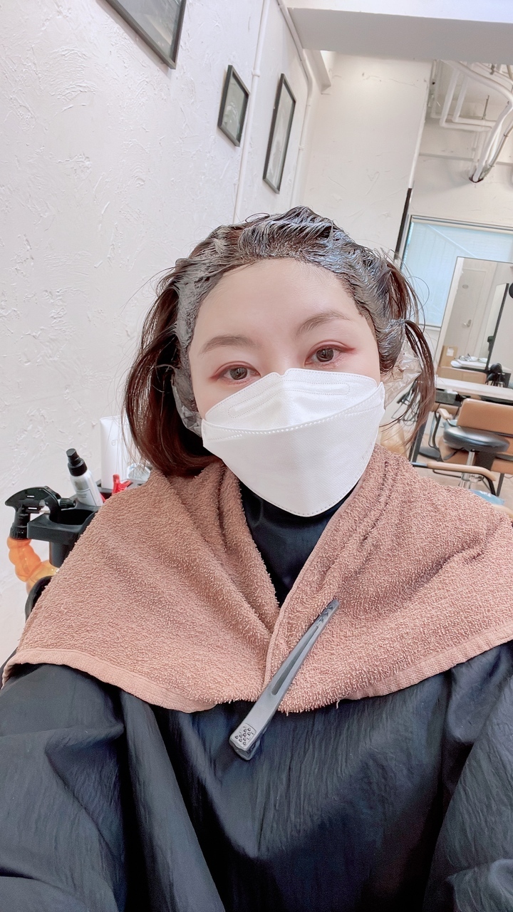 美容院に来ました💇‍♀️