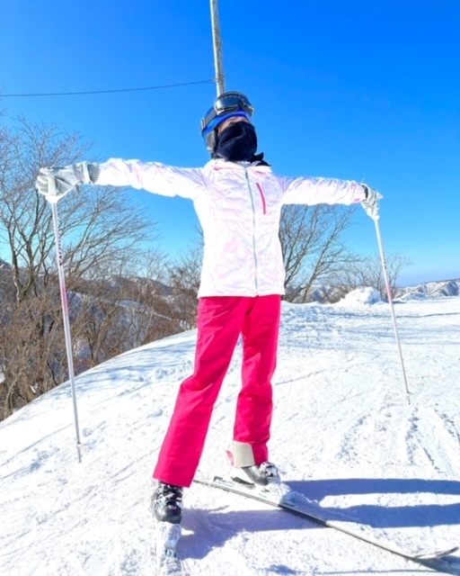 快晴のゲレンデ☀️⛷