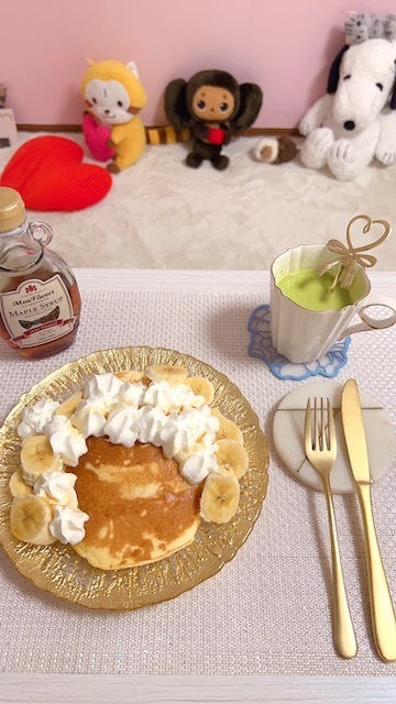 手作りパンケーキ🥞