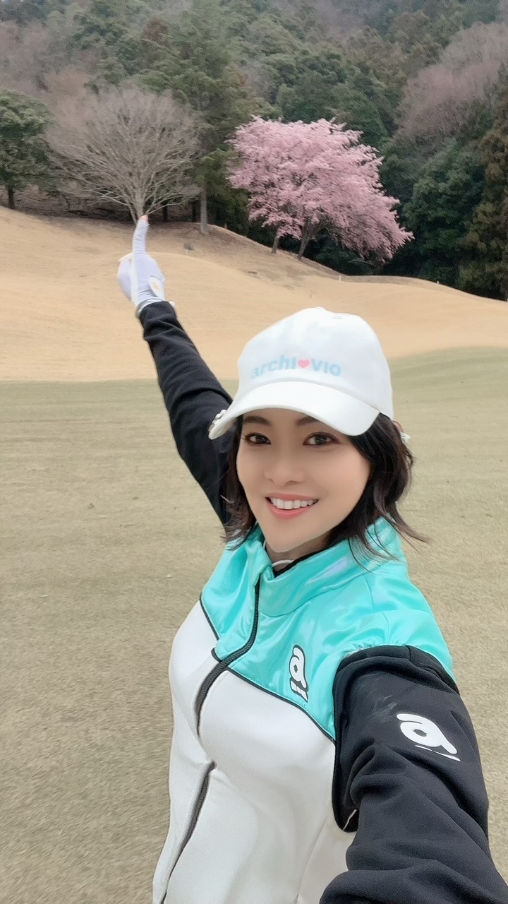 春ゴルフ⛳️